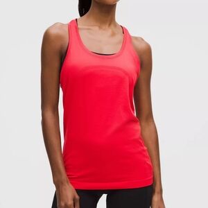 Lululemon Red Swiftly Tech Tank Top - Size 16 - EUC